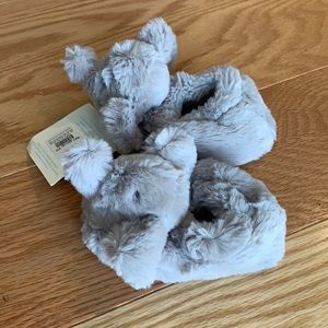 NWT PBK baby elephant slippers